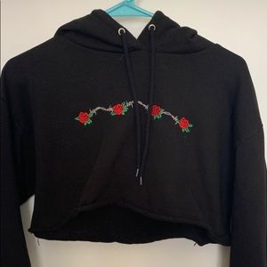 Crop hoodie